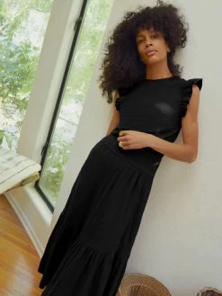 NATION YASMINE MIDI SKIRT- JET BLACK -Western Fashion YASMINE SKIRT 4170RS JBLK H 2 600x 45c12907 fa01 4c68 8ce1 115fe4e41710