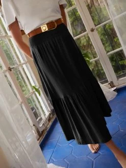 NATION YASMINE MIDI SKIRT- JET BLACK -Western Fashion YASMINE SKIRT 4170RS JBLK H 3 600x 54493453 a50d 4300 92d6 54ebc1099e82