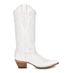Corral Boots CORRAL WOMEN'S WHITE EMBROIDERY WESTERN BOOT