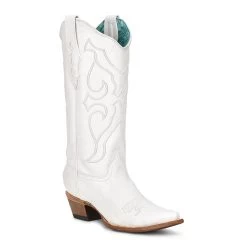 Corral Boots CORRAL WOMEN'S WHITE EMBROIDERY WESTERN BOOT -Western Fashion Z5046 boot 03