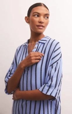 Z SUPPLY BEATRIX STRIPE MINI DRESS -Western Fashion ZD222147 CNV DETAIL 2 540x 29da8fae 3bf7 4d8c 87ed a25051a554ef