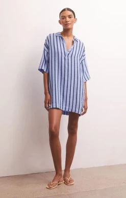 Z SUPPLY BEATRIX STRIPE MINI DRESS