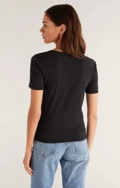 Z SUPPLY TABBY TWIST- BLACK -Western Fashion ZT231405 BLK BACK 540x a2ab002a f67b 4a5f 925b e3660c0d130e