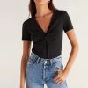 Z SUPPLY TABBY TWIST- BLACK