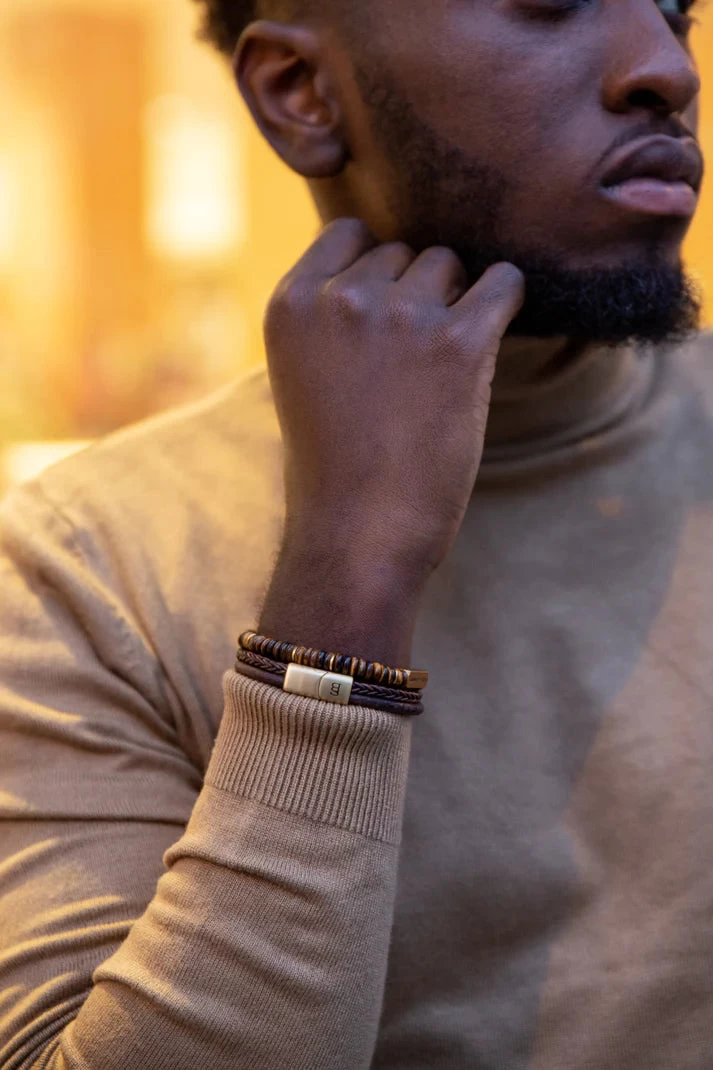 Denby Bracelet - Gold Brown 4 Denby Bracelet - Gold Brown - Image 2