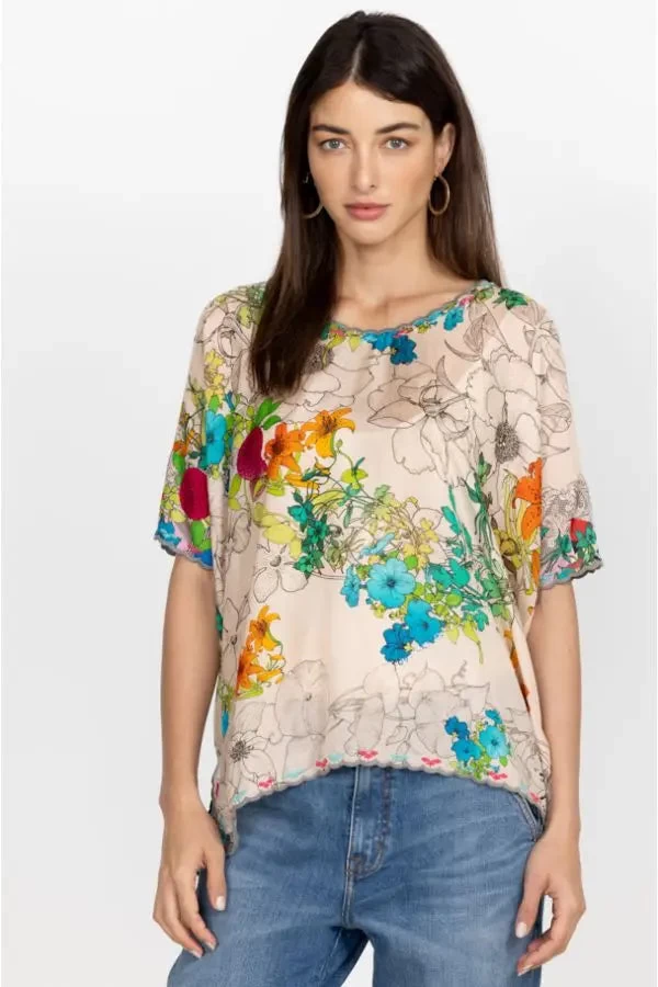 JOHNNY WAS SEQUENCE HALSEY BLOUSE 3 JOHNNY WAS SEQUENCE HALSEY BLOUSE