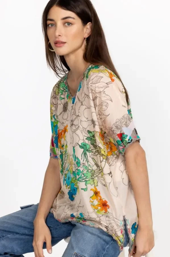 JOHNNY WAS SEQUENCE HALSEY BLOUSE 5 JOHNNY WAS SEQUENCE HALSEY BLOUSE - Image 3