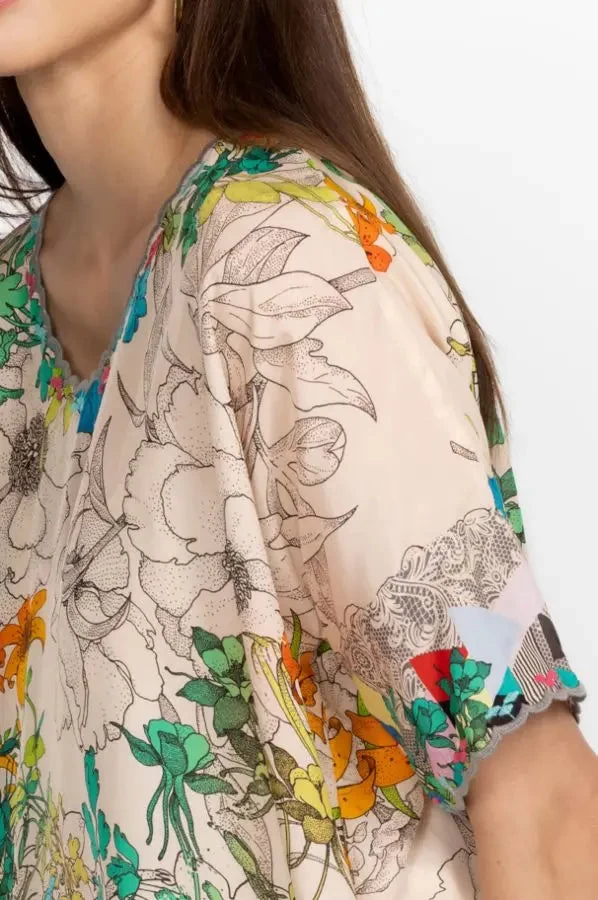 JOHNNY WAS SEQUENCE HALSEY BLOUSE 7 JOHNNY WAS SEQUENCE HALSEY BLOUSE - Image 5