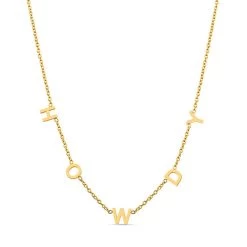 CHRISTINA GREENE HOWDY 18K GOLD NECKLACE