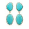 CHRISTINA GREENE TINA 14K TURQUOISE STATEMENT EARRINGS WITH WHITE DIAMONDS -Western Fashion christinagreene tina turquoise diamond statement earrings 1 600x bc7616d1 3098 498e 85e9 4d3ce01321d6