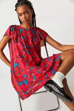 FREE PEOPLE YARA PRINTED MINI DRESS -Western Fashion download 12 d9301fa5 b5a3 419f 9241 34e1d7c441f9