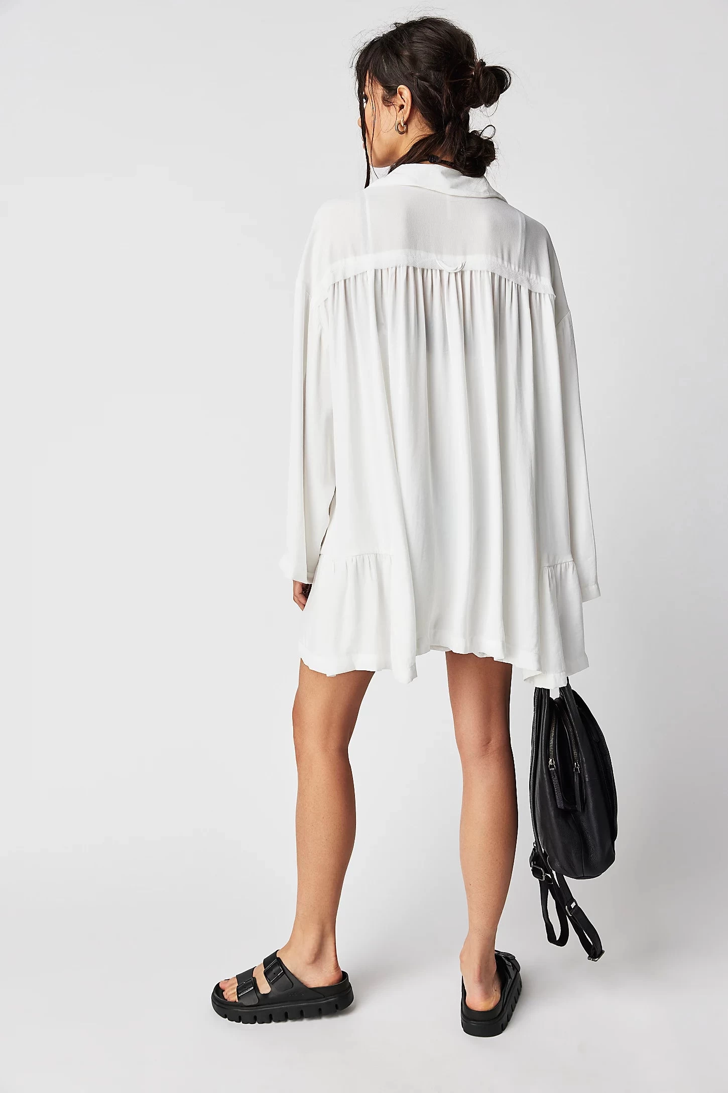 FREE PEOPLE MOONSTRUCK SHIRT DRESS 4 FREE PEOPLE MOONSTRUCK SHIRT DRESS - Image 2