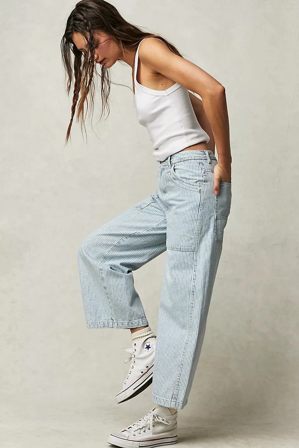 FREE PEOPLE PIPER MIDRISE CROP WIDE PANT 5 FREE PEOPLE PIPER MIDRISE CROP WIDE PANT - Image 3