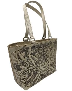 QUE CHULA KAROL PEWTER TOTE -Western Fashion image 0792113b c350 4636 bb6b 06f69f7da54e