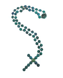 FEDERICO EXTRA LARGE CROSS WITH TURQUOISE NECKLACE -Western Fashion image 185d7dc1 ed0f 4c50 8ebf 11aaaf54f751