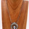 Naja With Blue And Brown Turquoise Oval Necklace -Western Fashion image 4599210b 8ae3 4cf6 b5d2 14039a5fd91f