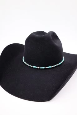 Peyote Bird Turquoise Heishi And Navajo Pearl Hat Band