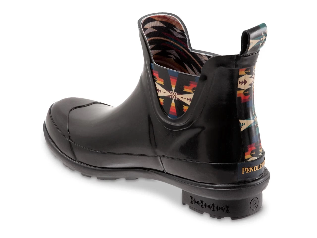 PENDLETON WOMEN’S CHELSEY RAIN BOOT- BLACK 6 PENDLETON WOMEN’S CHELSEY RAIN BOOT- BLACK - Image 4