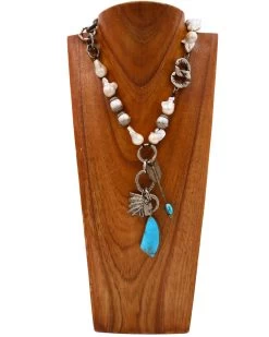 Love Tokens Baroque, Chief, Arrow And Kingman Turquoise Necklace -Western Fashion image 6d50464b 628e 4ac4 bf07 0e88704791d8
