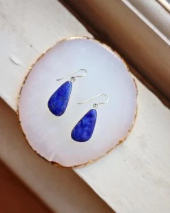 LAPIS HOOKS EARRINGS -Western Fashion image 8f711cd8 0e94 4374 8b87 e5f4038a15bc