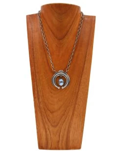 Naja With Blue And Brown Turquoise Oval Necklace -Western Fashion image ace26610 1c33 4ac1 8fd4 277579b67a46