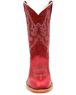 MACIE BEAN YOUTH RODEO ROUND TOE RED BOOT -Western Fashion image b649ed43 049a 405e 85b7 e7a2e9aa7a22