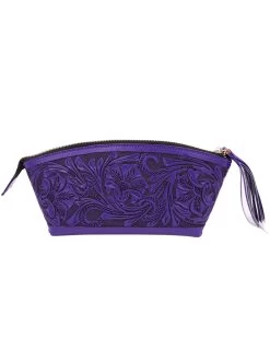 QUE CHULA CHICA PURPLE COSMETIC BAG -Western Fashion image b943f673 911a 4525 abc7 cc0b8a834602