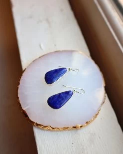 LAPIS HOOKS EARRINGS -Western Fashion image d05b311b a02b 47ac b5eb 5820d90d6b4f