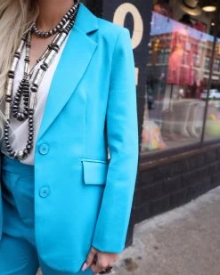 BEULAHSTYLE WOMEN'S BLAZER & FLARES SET -Western Fashion image e7cbd3ed b235 4d5a ab95 72dce7ad2a95