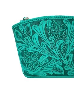 QUE CHULA GRANDE TURQUOISE COSMETIC BAG 12 QUE CHULA GRANDE TURQUOISE COSMETIC BAG -Western Fashion image ec5b5826 ecd4 4097 aeaf 46a9958c5672