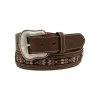 Nocona Men's Western Belt Southwest Inlay Concho Rawhide Tab -Western Fashion image ee801b91 1425 498d 885e a902327a950b