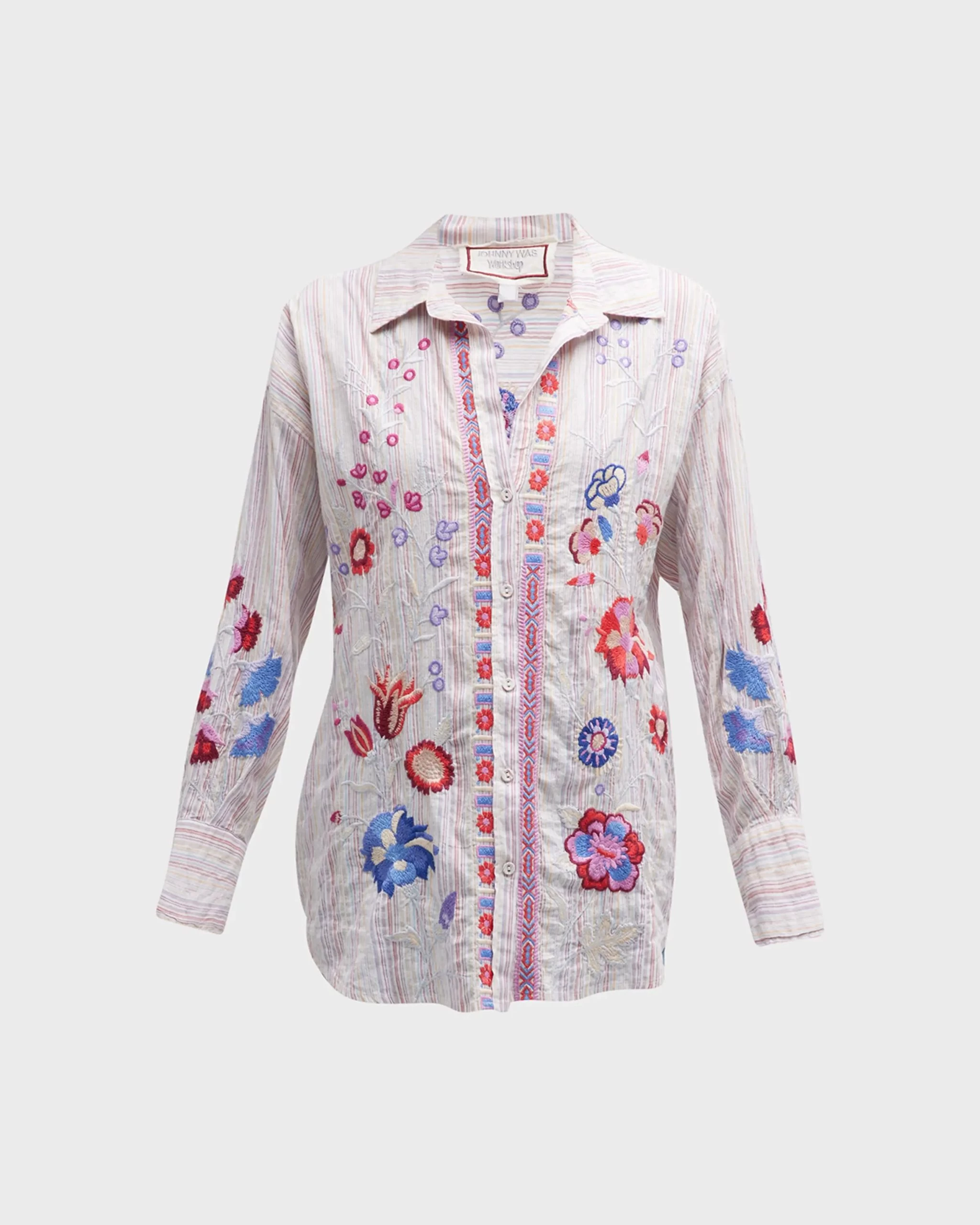 JOHNNY WAS PIPER RELAXED OVERSIZED BLOUSE 4 JOHNNY WAS PIPER RELAXED OVERSIZED BLOUSE - Image 2