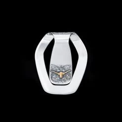 VOGT BANDERA LONGHORN MONEY CLIP