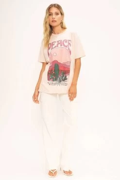 PROJECT SOCIAL DESERT PEACE TEE -Western Fashion project social t desert peace tee cameo rose 8515