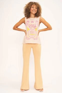 PROJECT SOCIAL ROSE' TANK -Western Fashion project social t rose tank cameo rose 1034