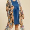 UMGEE PRINTED KIMONO 1 UMGEE PRINTED KIMONO -Western Fashion wb7019 almond mix 1